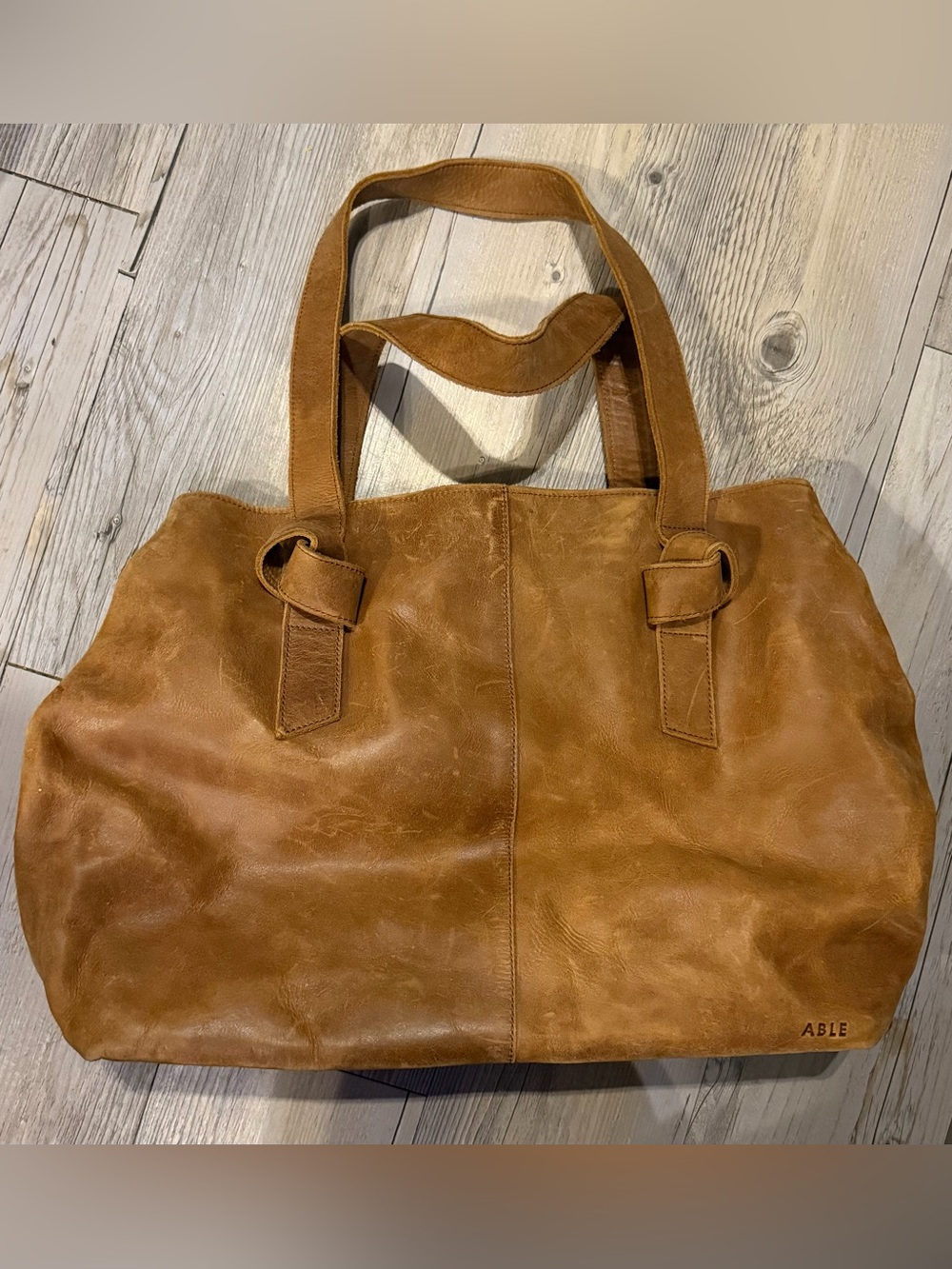 Able Rachel Utility Bag in Whiskey